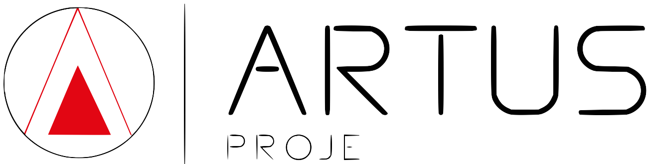 Artus Proje Siyah Logo